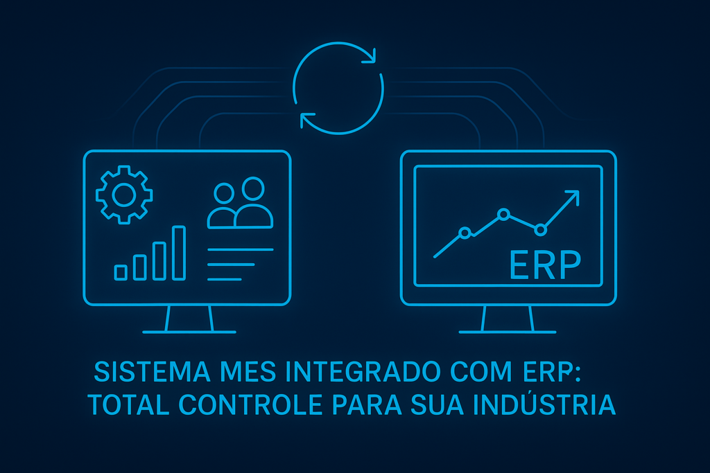 Sistema MES integrado com ERP